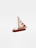Wooden Boat / Red