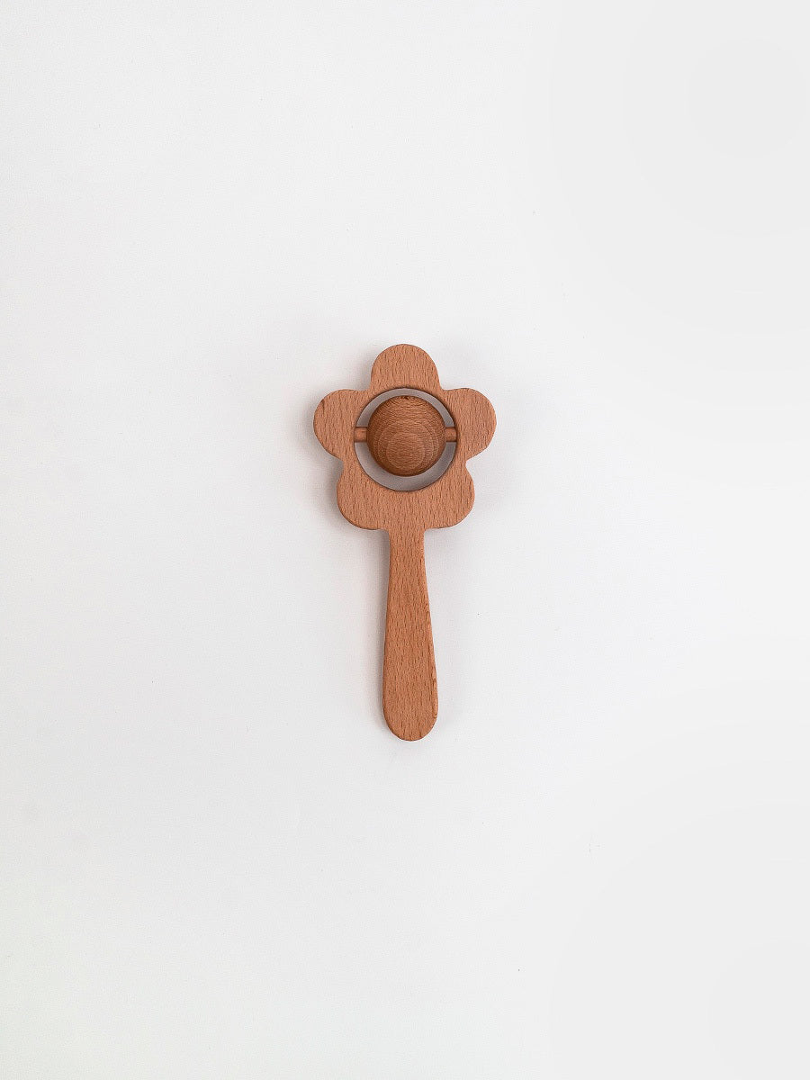 Flower rattle / Natural