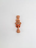 Rings and Flower rattle / Light pink