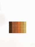 Wooden blocks set / Olive