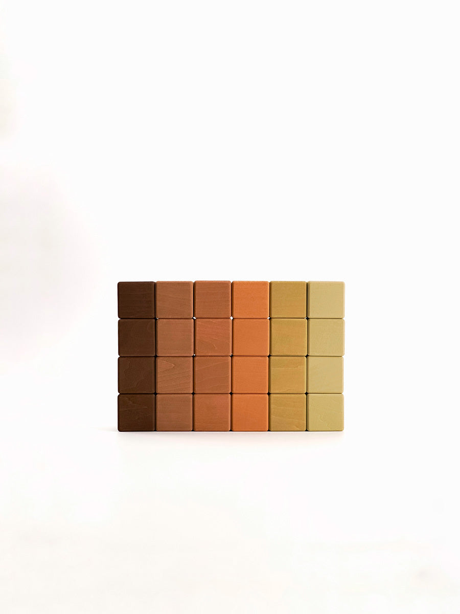 Wooden blocks set / Olive