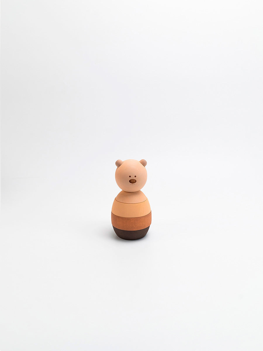 Bear stacker / Beige