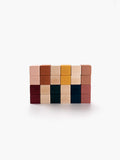 Wooden blocks set / Multi-coloured