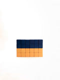 Wooden blocks set / Ukrainian flag