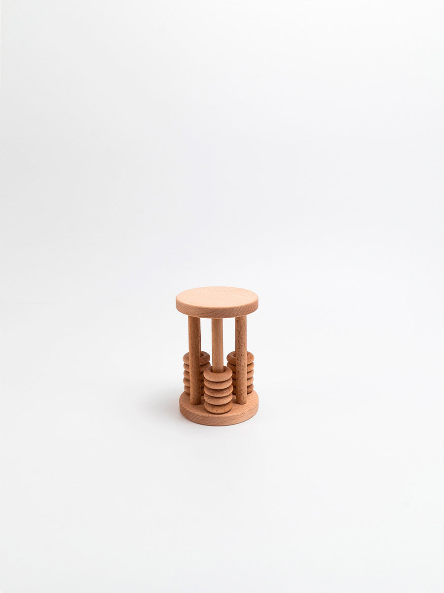 Rings rolling rattle / Natural